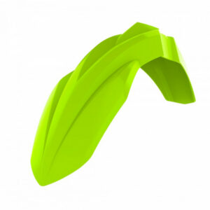 Přední blatník POLISPORT 8574500004 fluorescentní žlutá pro KAWASAKI KX 250 (F) 4T 2017-2026, KAWASAKI KX 450 (F) 2016-2023
