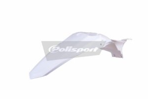 Zadní blatník POLISPORT 8579600002 bílá pro YAMAHA YZ 250 F 2014-2018, YAMAHA YZ 450 F 2014-2017
