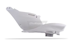 Boční číslové tabulky POLISPORT 8600200001 (pár) bílá pro KAWASAKI KX 125 1999-2002, KAWASAKI KX 250 2T 1999-2002