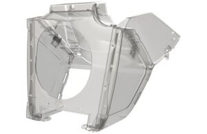 Kryty airboxu POLISPORT 8608800002 průhledná 99 pro YAMAHA YZ 125 2002-2021, YAMAHA YZ 250 2002-2022