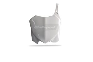 Přední tabulka POLISPORT 8656700001 bílá pro HONDA CRF 450 R 2009-2012, HONDA CRF 250 R 2010-2013