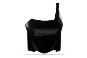 Přední tabulka POLISPORT 8657500002 černý pro HONDA CRF 450 R 2008, HONDA CRF 250 R 2008-2009