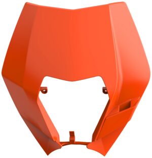Maska světlometu POLISPORT 8666700001 oranžová ktm