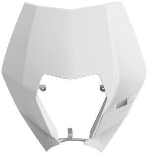 Maska světlometu POLISPORT 8666700002 bílá ktm