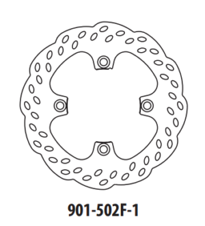 Brzdový kotouč GOLDFREN 901-502F-1 přední 240 mm
