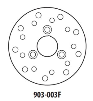 Brzdový kotouč GOLDFREN 903-003F přední 155 mm