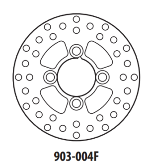 Brzdový kotouč GOLDFREN 903-004F přední 160,6 mm