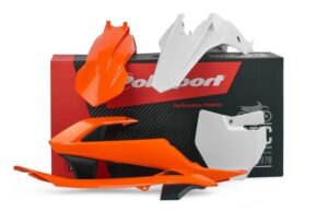 Sada plastů POLISPORT 90682 OEM barva pro KTM SX 65 2016-2023