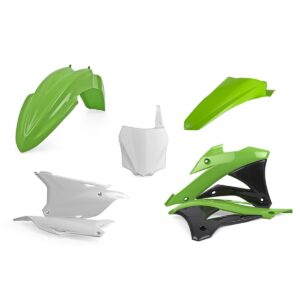 Sada plastů POLISPORT 90696 OEM barva pro KAWASAKI KX 85 2014-2023, KAWASAKI KX 112 2014-2021
