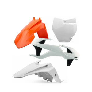 Sada plastů POLISPORT 90712 (bez bočních tabulek & krytů airboxu) OEM barva