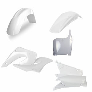 Sada plastů POLISPORT 90757 bílá pro HONDA CR 125 R 2000-2001, HONDA CR 250 R 2000-2001