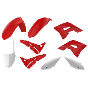 Sada plastů POLISPORT 90772 restyling OEM barva pro HONDA CR 125 R 2002-2007, HONDA CR 250 R 2002-2007