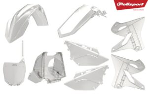 Sada plastů POLISPORT 90773 restyling průhledná 99 pro YAMAHA YZ 125 2002-2022, YAMAHA YZ 250 2002-2020