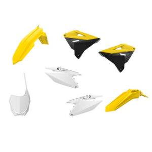 Sada plastů POLISPORT 90864 OEM barva pro SUZUKI RM 125 2001-2008, SUZUKI RM 250 2001-2008