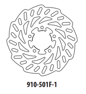 Brzdový kotouč GOLDFREN 910-501F-1 přední 220 mm
