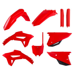 Sada plastů POLISPORT 91054 OEM barva pro HONDA CRF 450 R 2021-2024, HONDA CRF 250 R 2022-2024