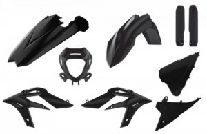 Sada plastů POLISPORT 91060 enduro černá pro BETA Xtrainer 250 2020-2022, BETA Xtrainer 300 2020-2022