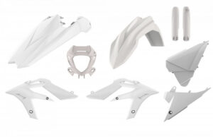 Sada plastů POLISPORT 91061 enduro bílá pro BETA Xtrainer 250 2020-2022, BETA Xtrainer 300 2020-2022