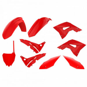 Sada plastů POLISPORT 91089 restyling červená pro HONDA CR 125 R 2002-2007, HONDA CR 250 R 2002-2007