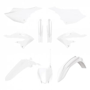 Sada plastů POLISPORT 91128 bílá pro YAMAHA YZ 125 2022-2026, YAMAHA YZ 250 2022-2026