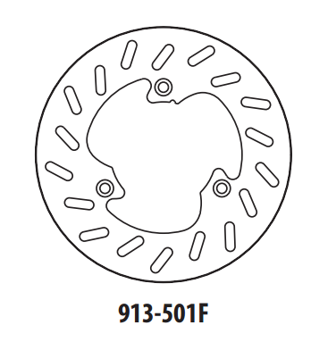 Brzdový kotouč GOLDFREN 913-501F přední 218 mm