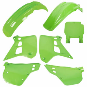 Sada plastů POLISPORT 91335 OEM barva pro KAWASAKI KX 125 1990-1991
