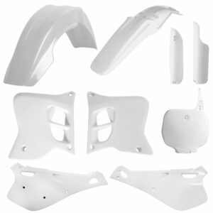 Sada plastů POLISPORT 91343 OEM bílá pro YAMAHA YZ 125 1993-1995, YAMAHA YZ 250 1993-1995