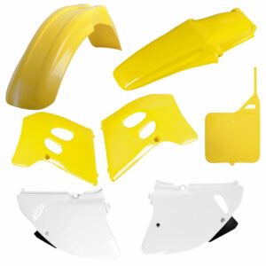 Sada plastů POLISPORT 91344 OEM barva pro SUZUKI RM 125 1993-1995, SUZUKI RM 250 1993-1995