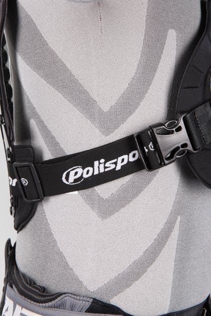 Chránič hrudi POLISPORT XP2 ADULT 8000300013 černá/stříbrná/černá - Obrázek 7