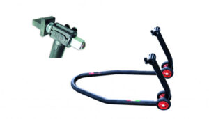 Přední stojánek LV8 DIAVOL E600DH+E620/07 se sadou gumových adaptérů pod vidlici