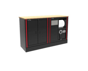 Stůl pro závodního mechanika LV8 EQR-02.R červená