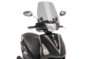 Plexi štít PUIG TRAFIC 9970H kouřová pro YAMAHA D'elight 125 2017-2020