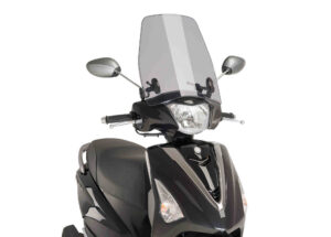 Plexi štít PUIG URBAN 9971H kouřová pro YAMAHA D'elight 125 2017-2020