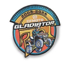 Nášivka "20 LET GLADIATOR"