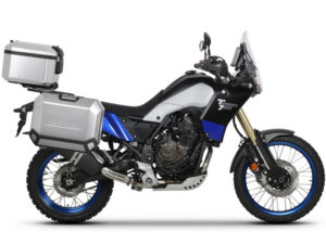 Kompletní sada hliníkových kufrů SHAD TERRA, 55L topcase 36L/47L boční kufry, včetně montážní sady a plotny SHAD YAMAHA Tenere 700 XTZ690