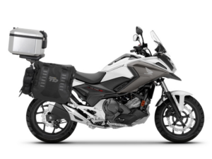 Kompletní sada bočních adventure brašen SHAD TERRA TR40 a hliníkového 48L topcase, včetně montážní sady SHAD HONDA NC 750 X