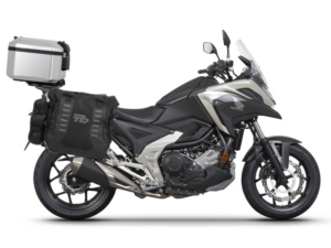 Kompletní sada bočních adventure brašen SHAD TERRA TR40 a hliníkového 55L vrchního kufru, včetně montážní sady SHAD HONDA NX 750 X 2021-