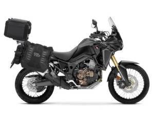 Kompletní sada bočních adventure brašen SHAD TERRA TR40 a černého hliníkového 37L topcase, včetně montážní sady SHAD HONDA CRF 1000 Africa Twin