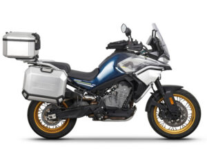 Kompletní sada hliníkových kufrů SHAD TERRA, 37L topcase   36L/47L boční kufry, včetně montážní sady a plotny SHAD CF Moto 800MT