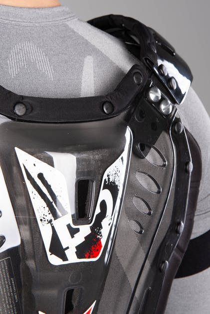 Chránič hrudi POLISPORT XP2 ADULT 8000300013 černá/stříbrná/černá - Obrázek 6