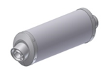 Koncovka výfuku MIVV OVAL ACC.0xx.SX2 Nerez Ø55 inlet