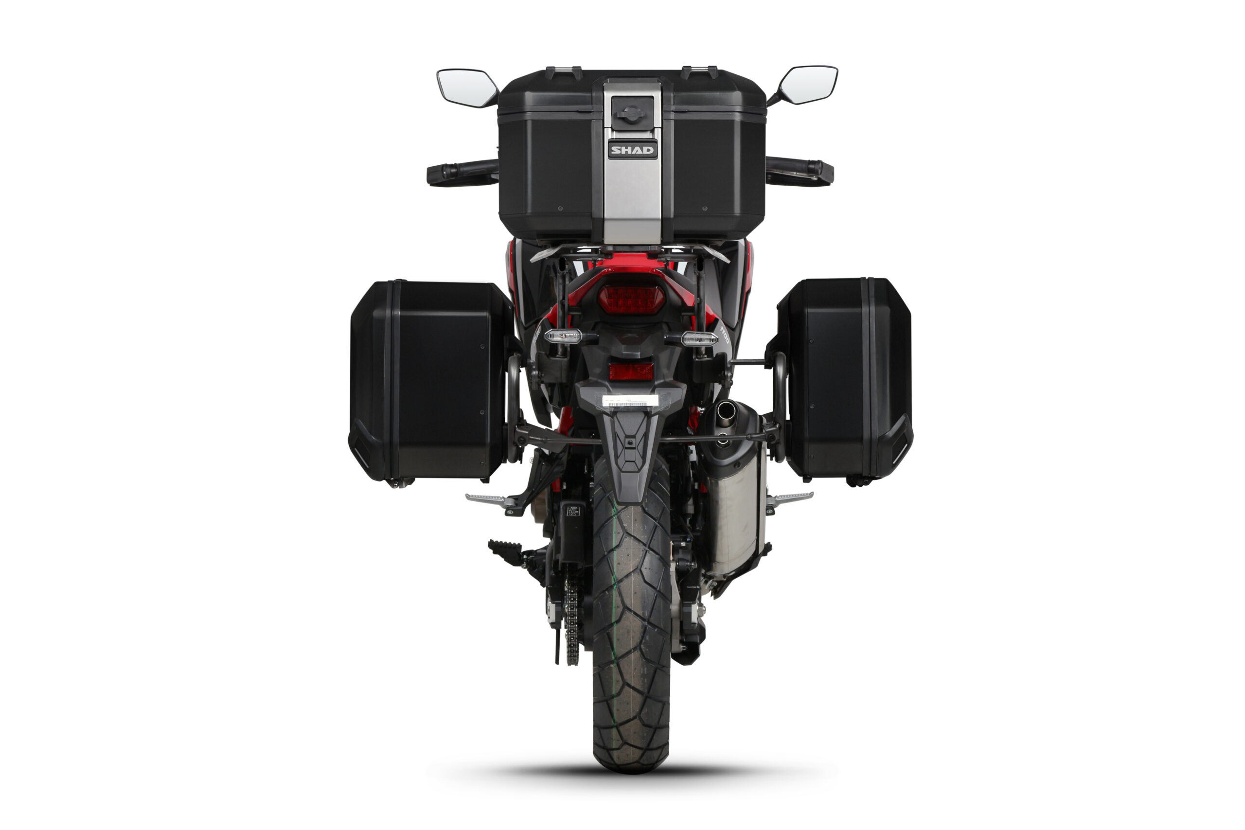 Boční hliníkový kufr na motorku SHAD Terra TR47 D0TR47100RB ČERNÁ EDICE pravý - Obrázek 5