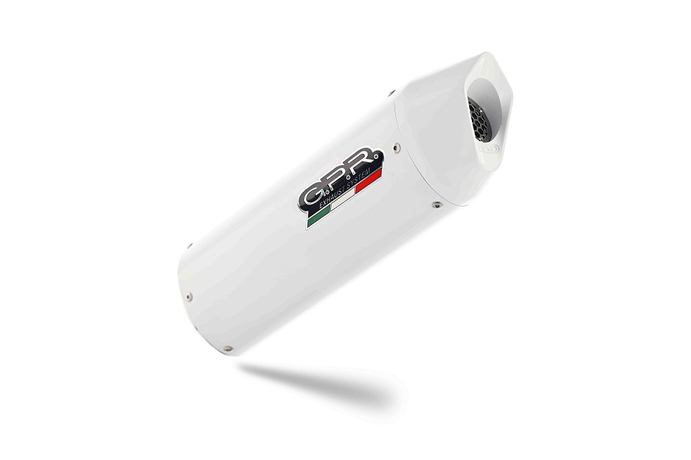 Koncovka výfuku Slip-on GPR ALBUS EVO4 E4.KT.204.ALBE4 Lesklá bílá - Obrázek 3
