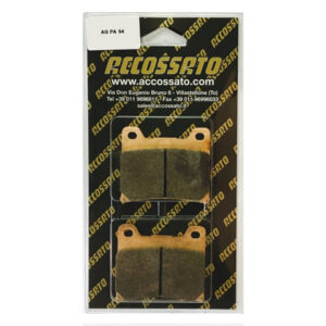 Brzdové destičky ACCOSSATO AGPA54 ST pro YAMAHA FZR 750 1987-1992, YAMAHA YZF 750 1993-1997