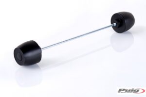 Pádové protektory do osy kola PUIG 21123N černý without color caps, front pro DUCATI Scrambler 1100 /Sport/Dark Pro/Sport Pro 2021-2024