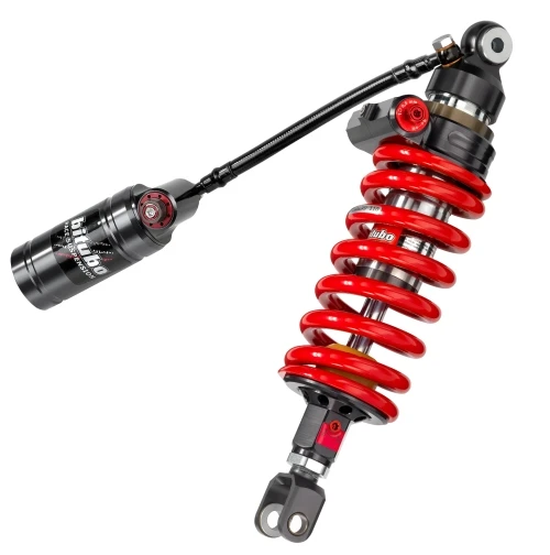 Tlumič BITUBO CLU3 Nastavitelné: hydraulic předpětí pružiny, odskok, double komprese, délka červená pružina pro YAMAHA FZ8 800 / Fazer 2011-2012