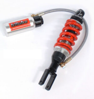 Tlumič BITUBO WZB0 nastavitelné: předpětí pružiny, odskok, komprese s externí nádobkou, délka L 279 mm pro APRILIA RS 125 2T 1992-1994