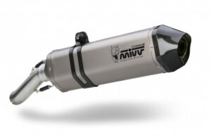 Koncovka výfuku MIVV SPEED EDGE B.004.LGS Titan / Karbonové víčko pro BMW R 1200 GS 2008-2009