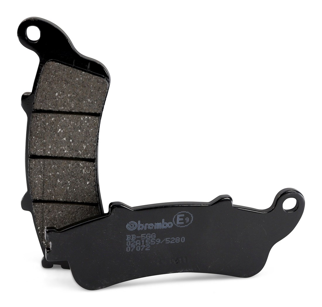 Brzdové destičky BREMBO 07072 Brzdové destičky pro skútry CC