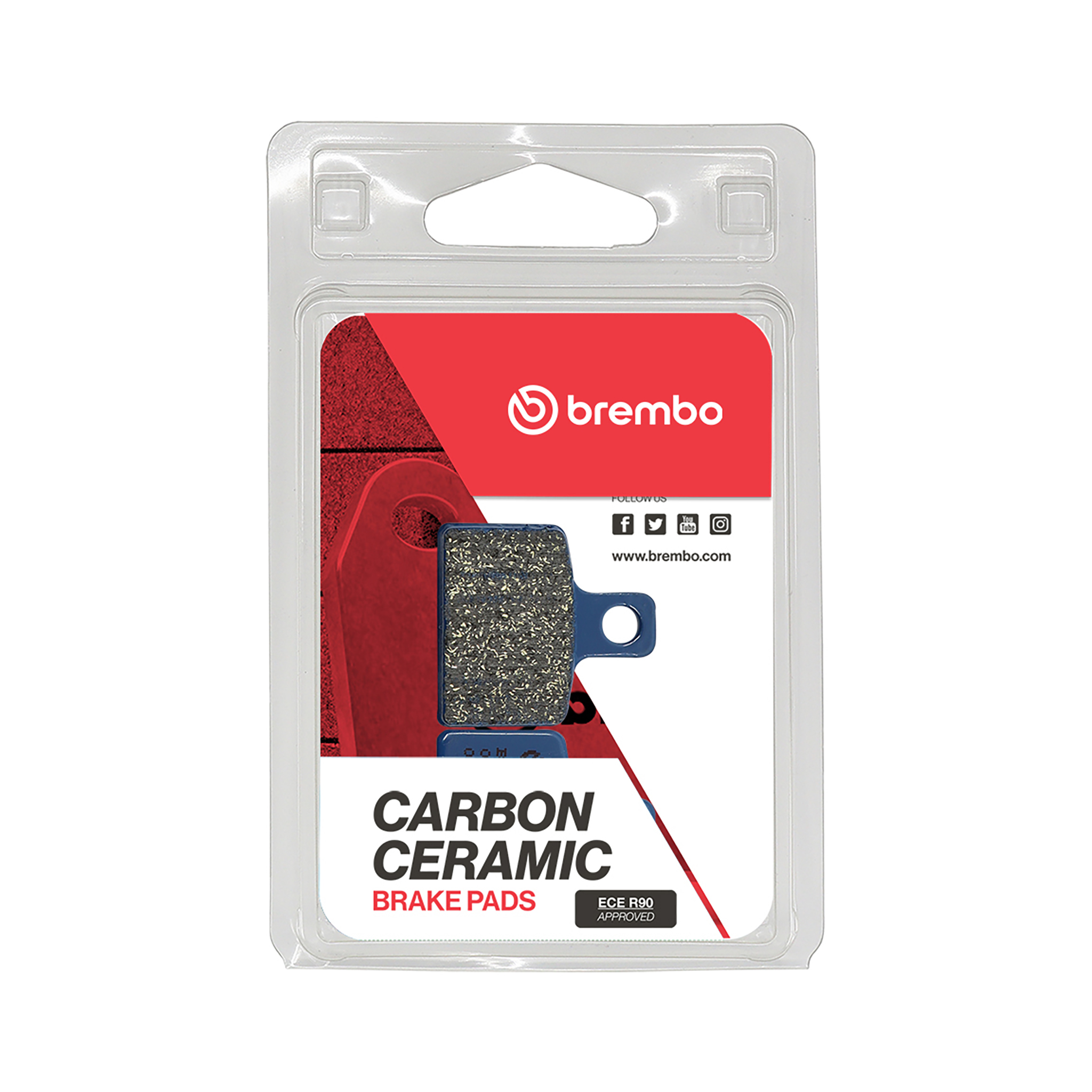Brzdové destičky BREMBO 07GR4804 CC ROAD - Obrázek 2